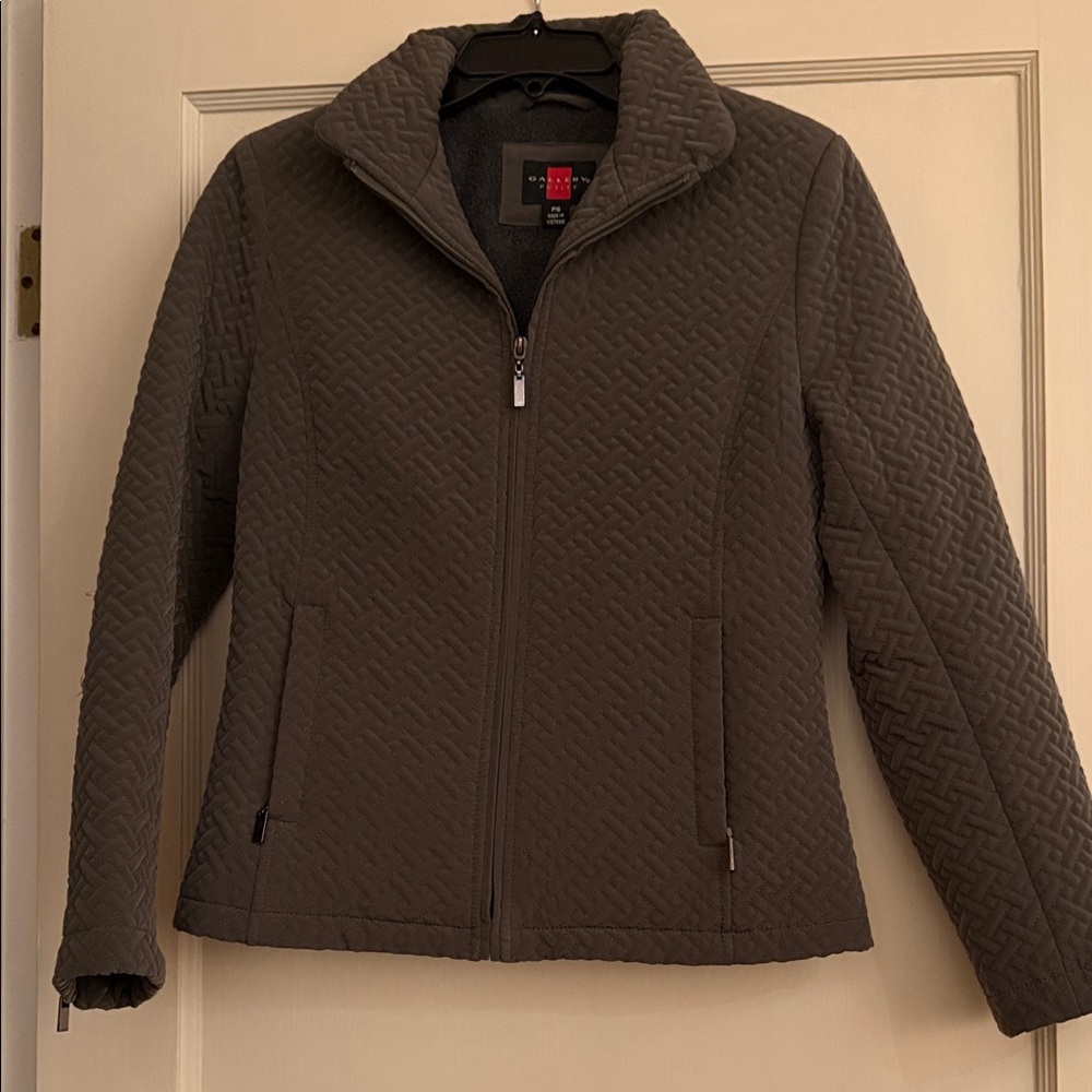 Gallery Women's Quilted Puffer Jacket - Dark Brown